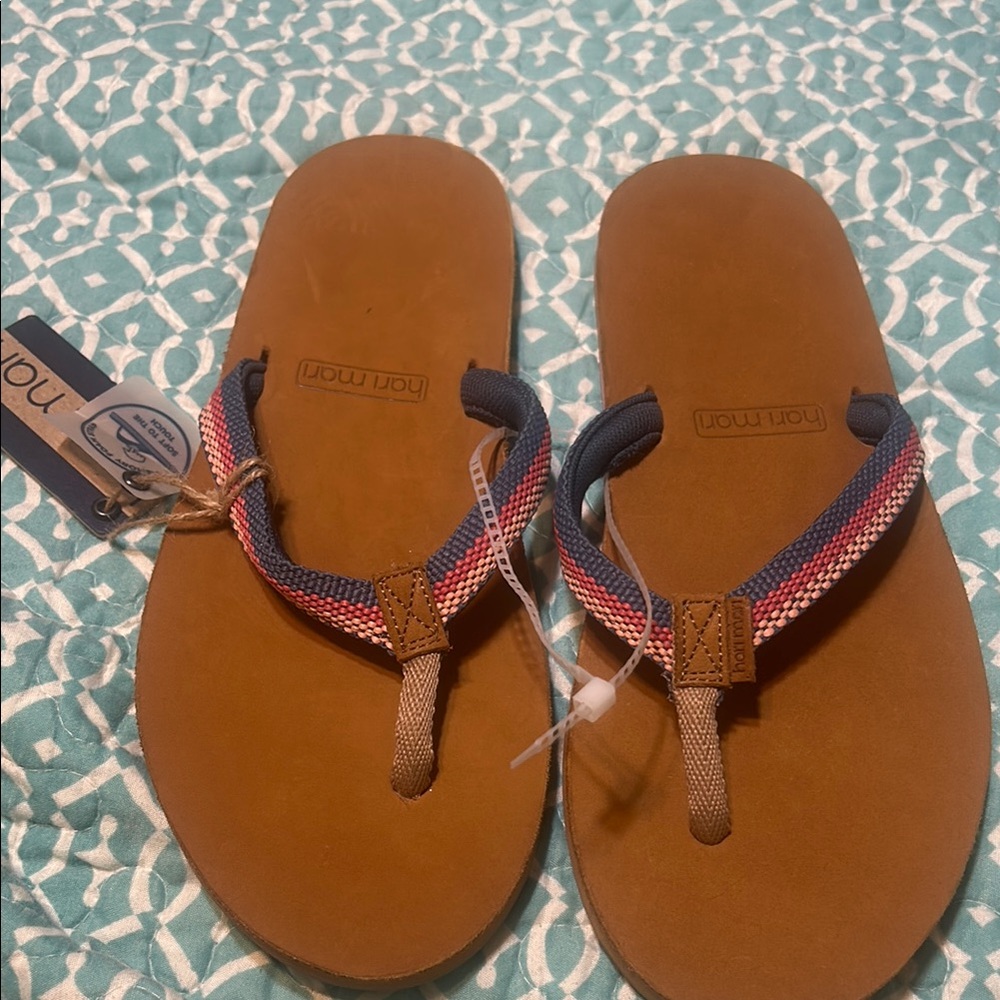 Hari Mari Women’s Premium Leather Sandals - Size 9